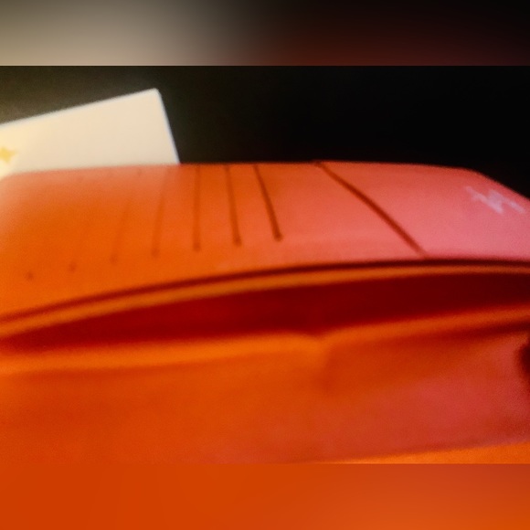 Louis Vuitton Orange Monogram Wallet - Picture 8 of 11